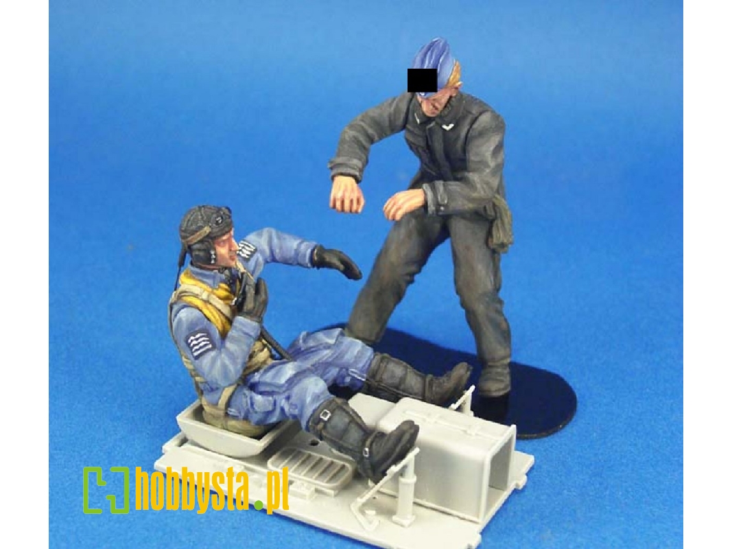 Wwii Luftwaffe Bf-109 Pilot & Mechanic Set - image 1