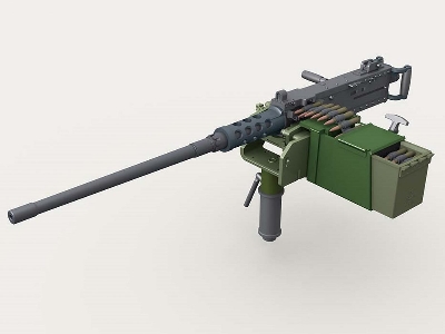 M2 Hmg On Mk.93 Mount W/100rd Ammo Box - image 1