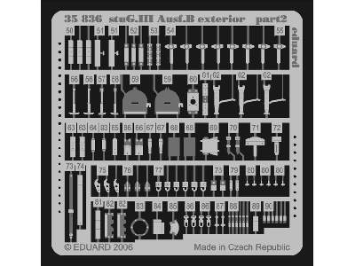 StuG. III Ausf. B exterior 1/35 - Tamiya - image 3