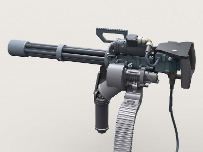 M134d Minigun Basic Set #2 W/3,000rd Ammo Box - image 1