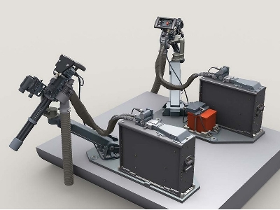 M134d Minigun On Ec725 Gun Mount (Helicopter's Left/Right Door Applications) W/3,000rd Ammo Box - image 3