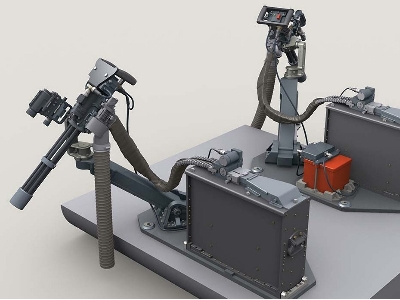 M134d Minigun On Ec725 Gun Mount (Helicopter's Left/Right Door Applications) W/3,000rd Ammo Box - image 6