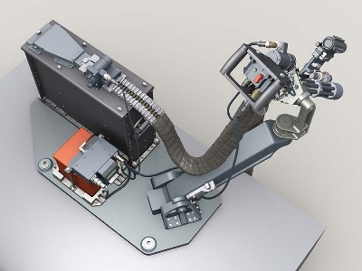 M134d Minigun On Ec725 Gun Mount (Helicopter's Left/Right Door Applications) W/3,000rd Ammo Box - image 9