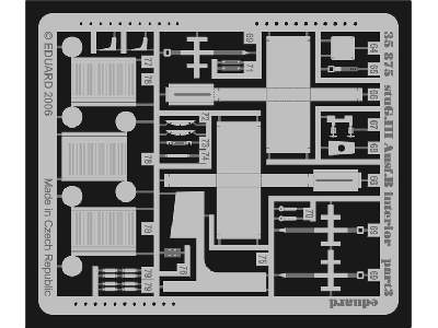 StuG. III  Ausf. B interior 1/35 - Tamiya - image 4