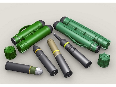 Carl-gustaf Twin Containers And Ammunition Set - image 1