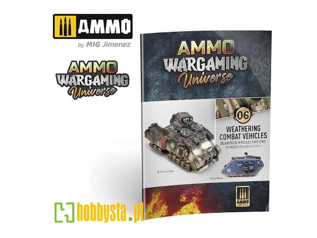 Ammo Wargaming Universe Book 06 - Weathering Combat Vehicles (English, Castellano, Polski) - image 1