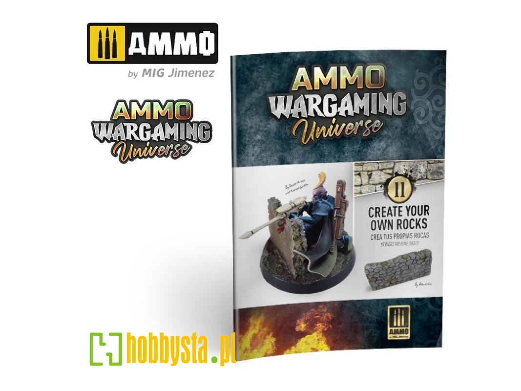 Ammo Wargaming Universe Book 11 - Create Your Own Rocks (English, Castellano, Polski) - image 1