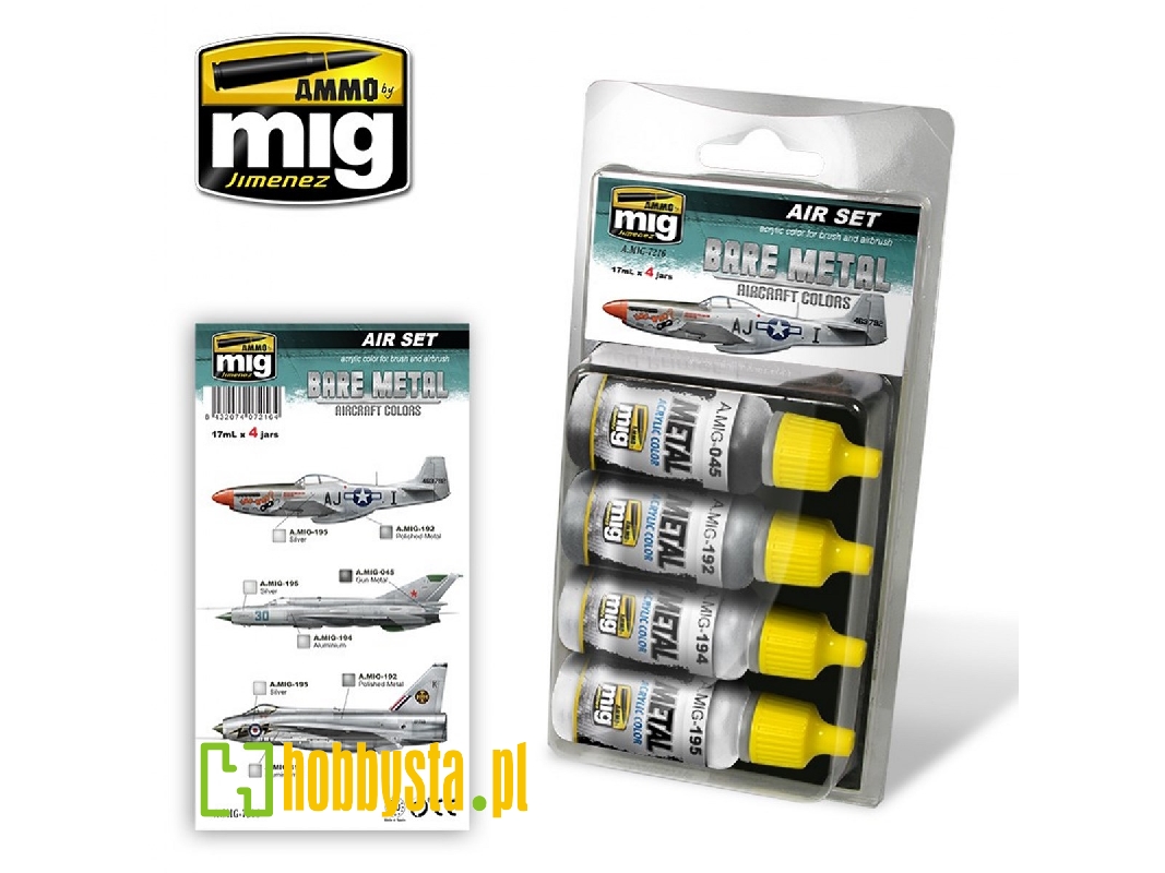 Amm-7216 Bare Metal AircRAFt Colors [set] - image 1