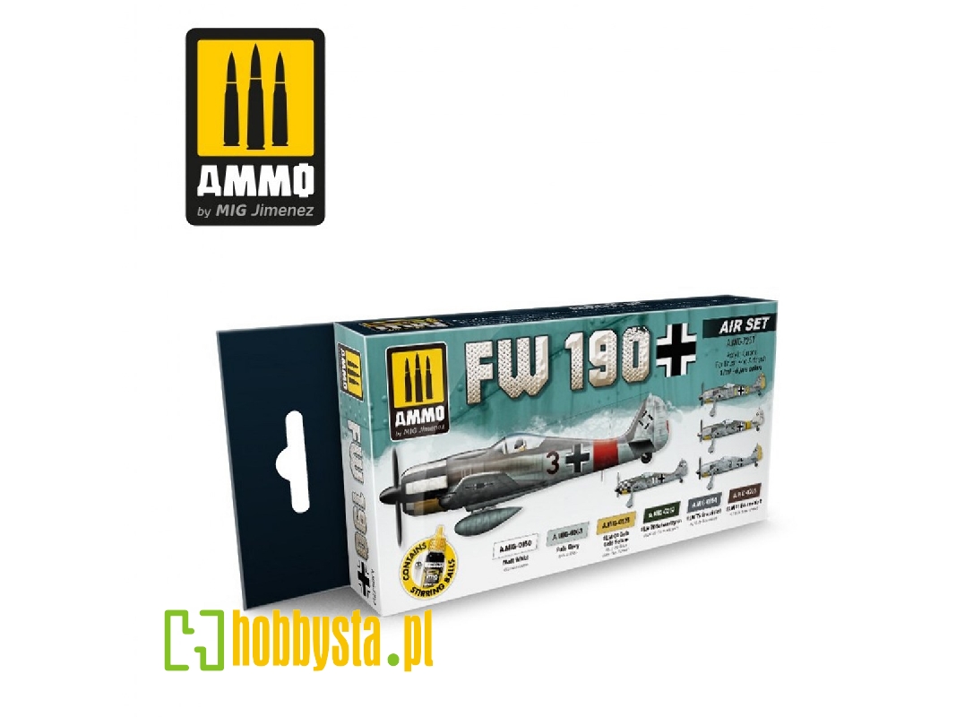 Fw 190 Air Acrylic Paint Set - image 1