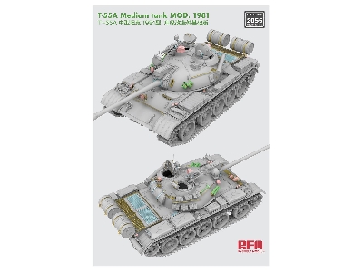 Upgrade Solution Series For Rfm-5098 T-55a Medium Tank Mod. 1981 (Type1) - image 4