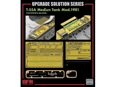 Upgrade Solution Series For Rfm-5098 T-55a Medium Tank Mod. 1981 (Type2) - image 2