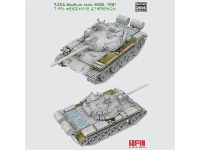 Upgrade Solution Series For Rfm-5098 T-55a Medium Tank Mod. 1981 (Type2) - image 3