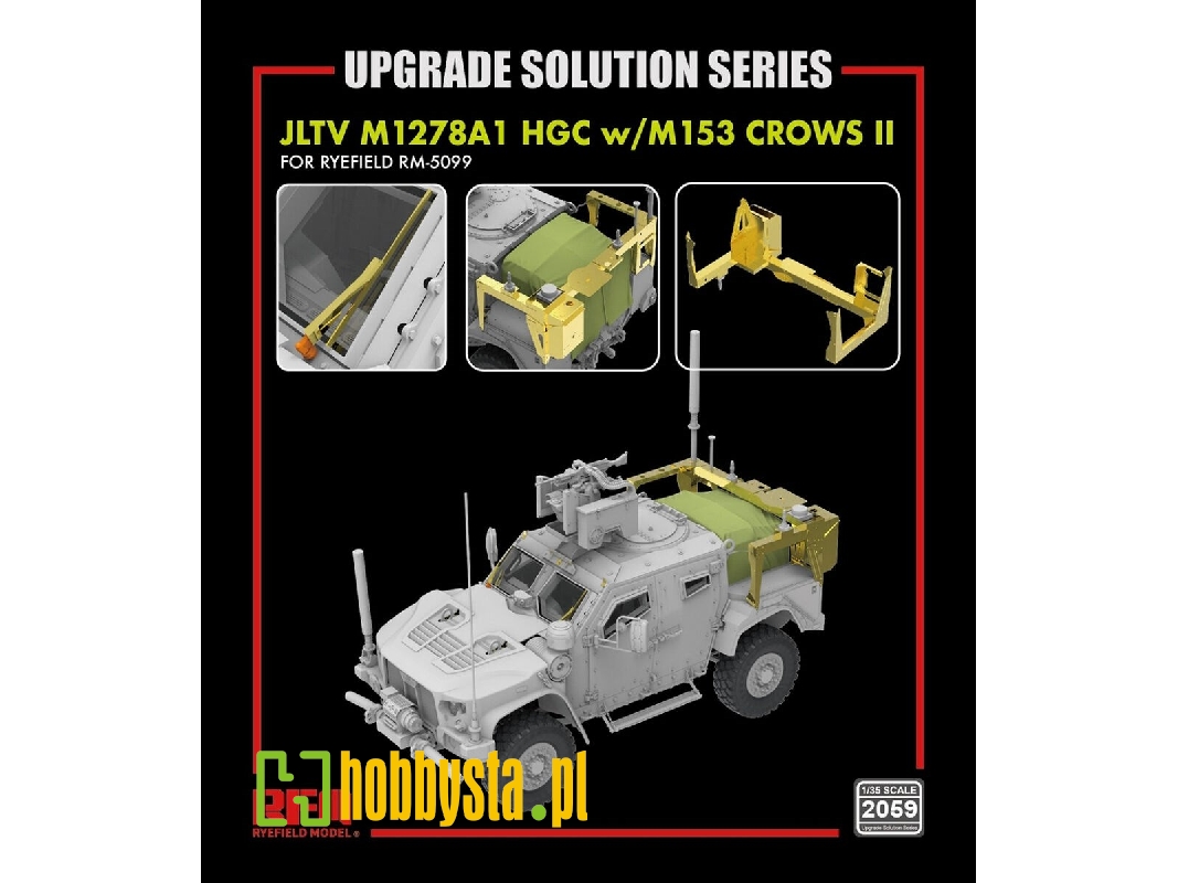 Upgrade Solution Series For Rfm-5099 Jltv M1278a1 With M153 Crows Ii - image 1