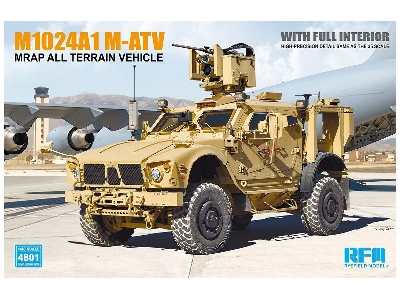 M1240a1 M-atv - Mrap All Terrain Vehicle (With Full Interior) - image 1