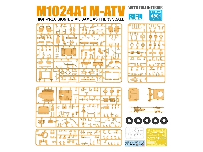 M1240a1 M-atv - Mrap All Terrain Vehicle (With Full Interior) - image 5