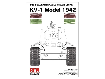 Workable Track Links Kv-1 Model 1942 - image 1