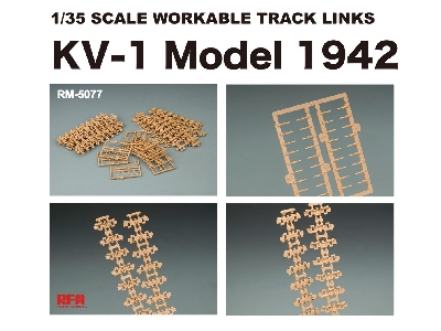 Workable Track Links Kv-1 Model 1942 - image 2