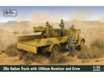 3ro Italian Truck With 100mm Howitzer And Crew - image 1