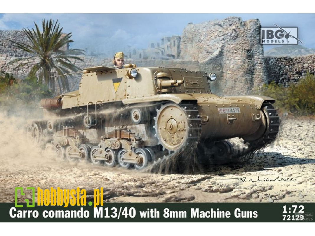 Carro Comando M13/40 With 8 Mm Machine Guns - image 1
