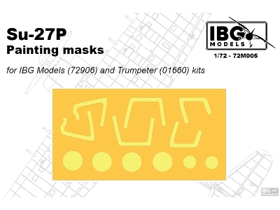 Su-27p Painting Masks (For Ibg72906 And Tru01660) - image 1
