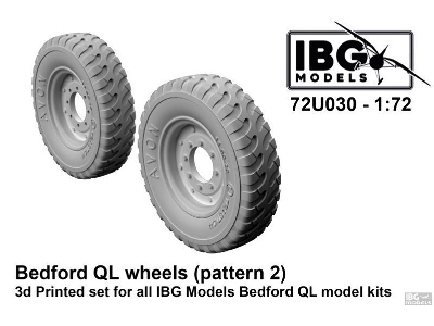 Bedford Ql Wheels (Pattern 2) - For All Ibg Bedford Ql Kits - image 1