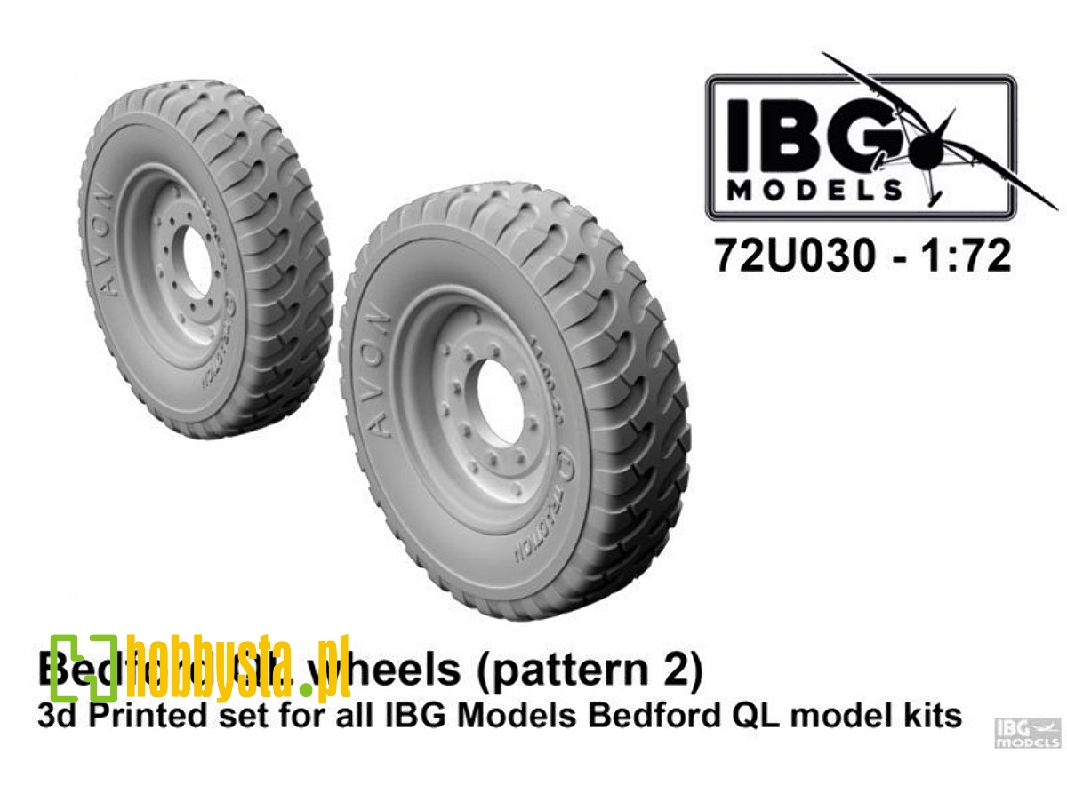 Bedford Ql Wheels (Pattern 2) - For All Ibg Bedford Ql Kits - image 1