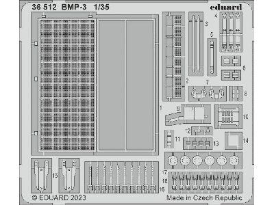 BMP-3 1/35 - ZVEZDA - image 1