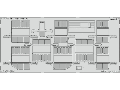 Mi-17 cargo seats 1/48 - TRUMPETER - image 1