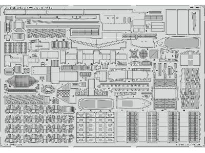 USS Nimitz CVN-68 part 6 1/350 - TRUMPETER - image 1