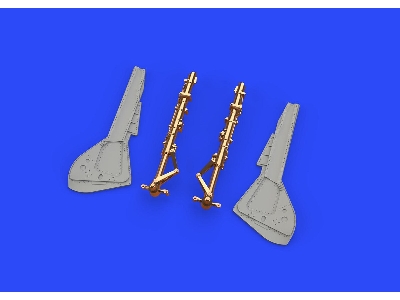 Fw 190A-7 undercarriage legs BRONZE 1/48 - EDUARD - image 3