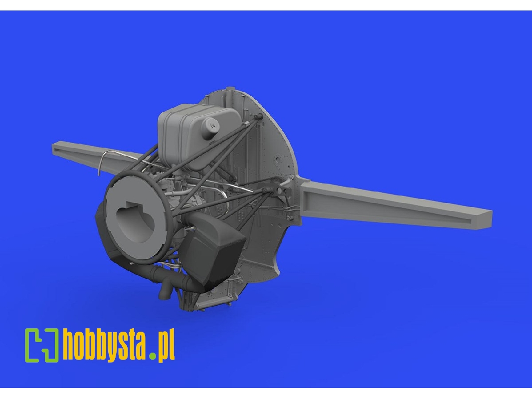 FM-1 wheel bay PRINT 1/48 - EDUARD - image 1