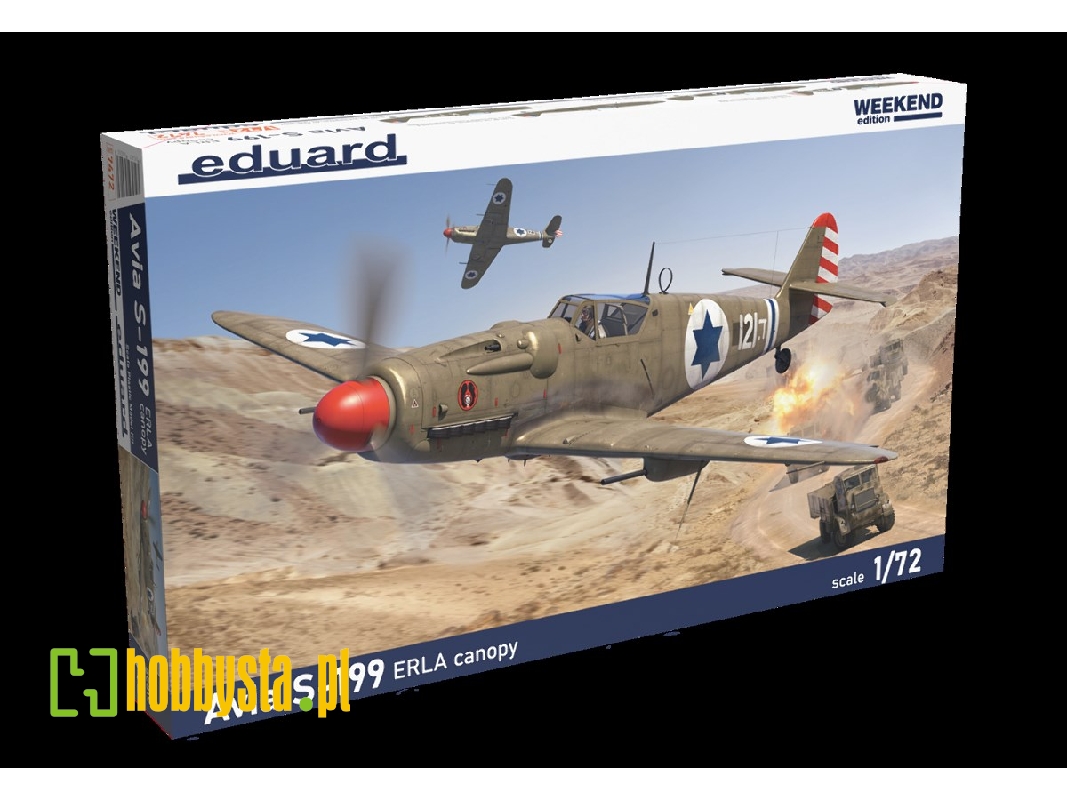 Avia S-199 ERLA canopy 1/72 - image 1