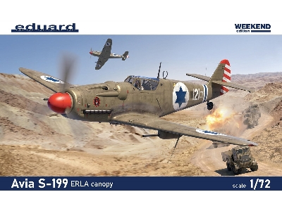 Avia S-199 ERLA canopy 1/72 - image 2