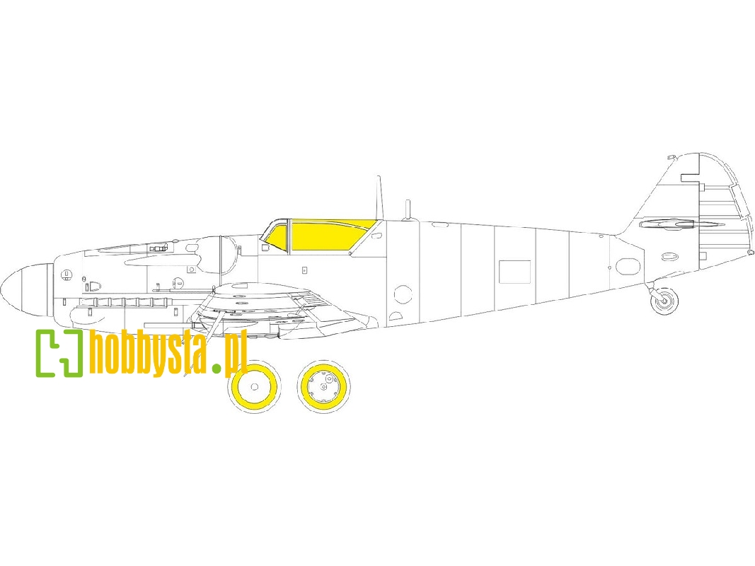 S-199 Erla canopy Weekend 1/72 - EDUARD - image 1