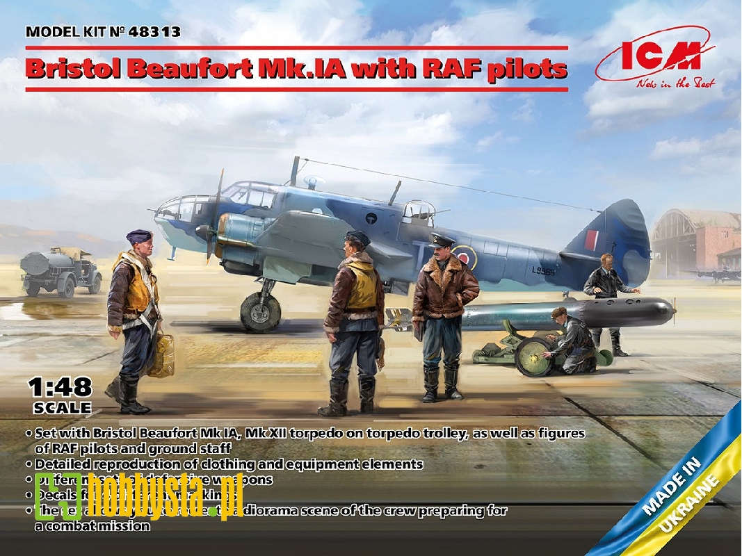 Bristol Beaufort Mk.Ia With Raf Pilots - image 1