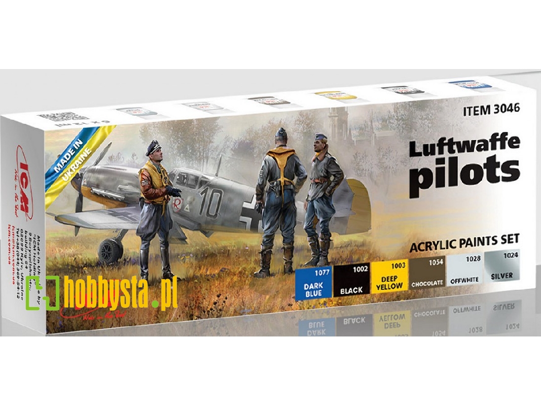 Acrylic Paints Set For Luftwaffe Pilots - image 1