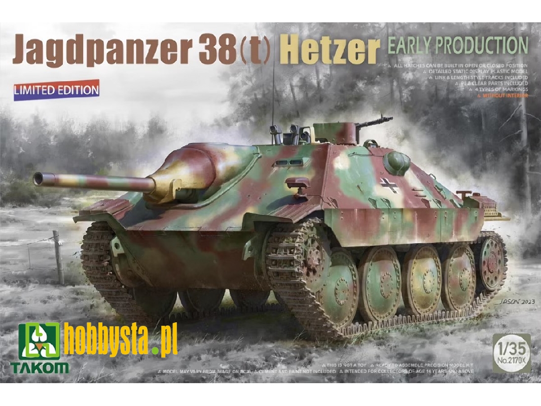 Jagdpanzer 38(t) Hetzer Early Production (Limited Edition) - image 1