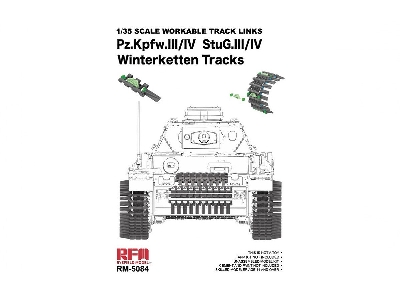 Workable Track Links - Winterketten Tracks For Pz.Kpfw. Iii/Iv And Stug.Iii/Iv - image 1