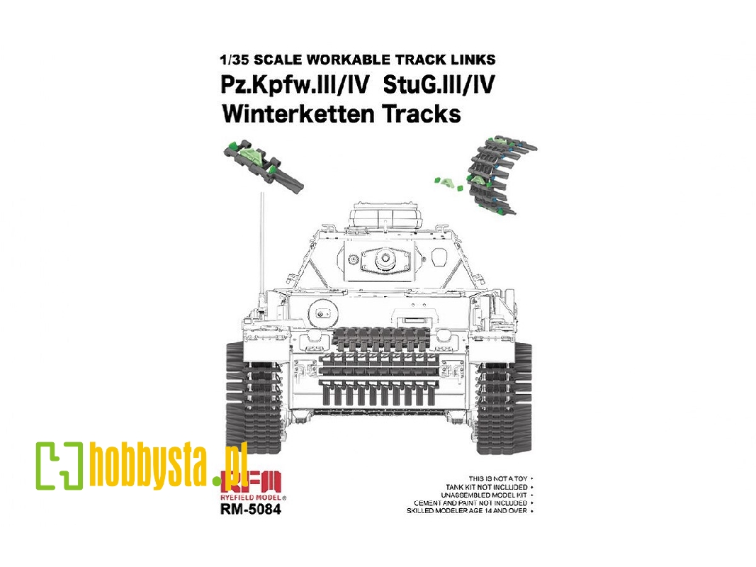 Workable Track Links - Winterketten Tracks For Pz.Kpfw. Iii/Iv And Stug.Iii/Iv - image 1