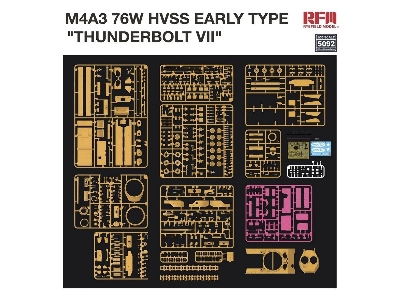 M4a3 76w Hvss Early Type 'thunderbolt Vii' - image 3