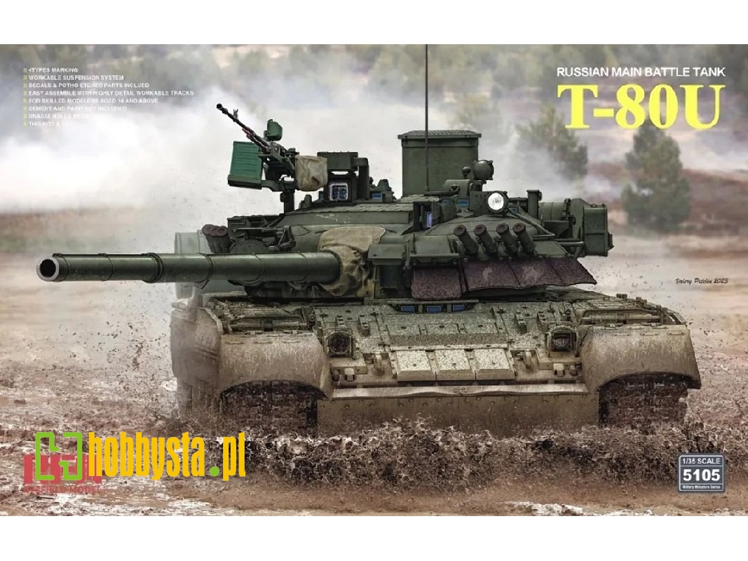 T-80u Russian Mbt - image 1