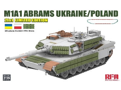 M1a1 Abrams Ukraine/Poland 2in1 Limited Edition - image 1