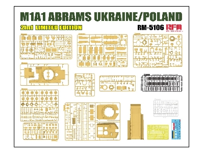 M1a1 Abrams Ukraine/Poland 2in1 Limited Edition - image 2