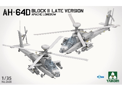 Ah-64d Attack Helicopter Apache Longbow Block Ii Late Version - image 2