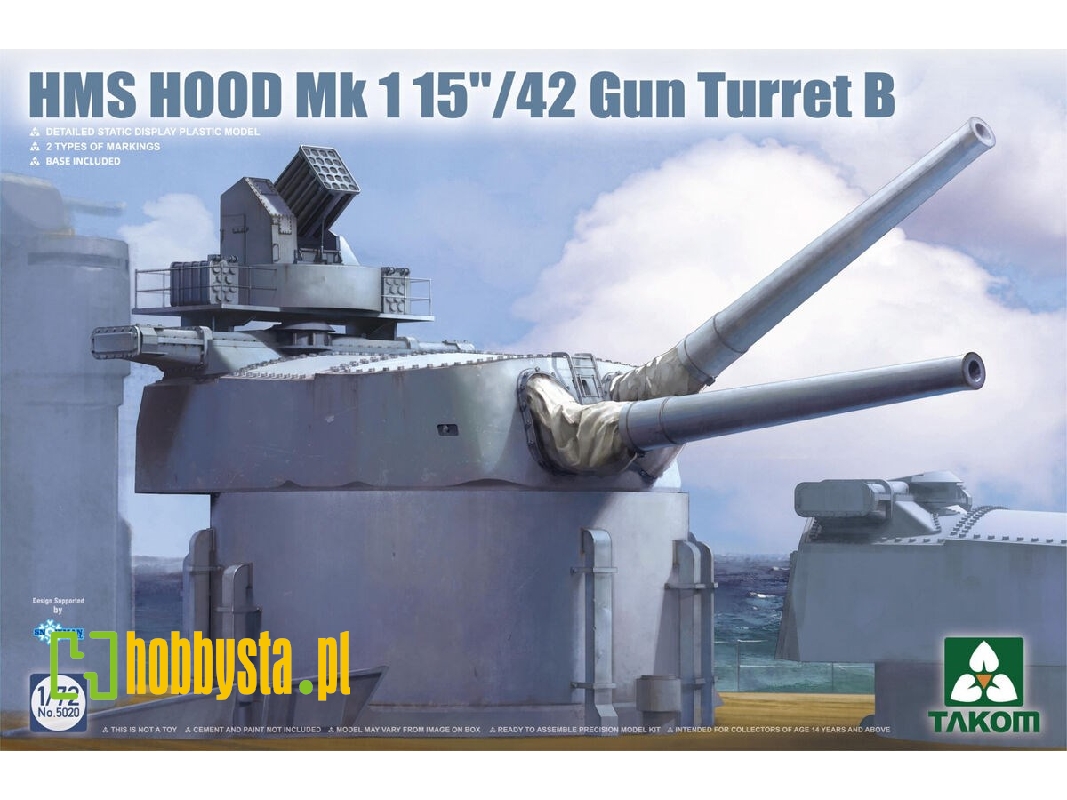 Hms Hood 15/42 Mk1 Gun Turret B - image 1