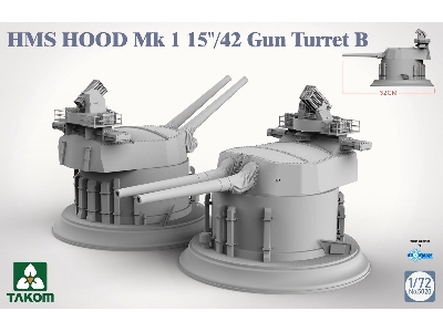 Hms Hood 15/42 Mk1 Gun Turret B - image 2