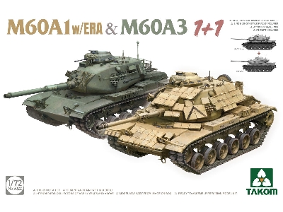 M60a1 W/Era And M60a3 - 1 Plus 1 - image 1