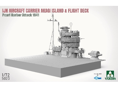 Ijn Aircraft Carrier Akagi - Island And Flight Deck, Pearl Harbor Attack 1941 - image 2