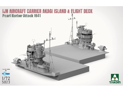 Ijn Aircraft Carrier Akagi - Island And Flight Deck, Pearl Harbor Attack 1941 - image 3