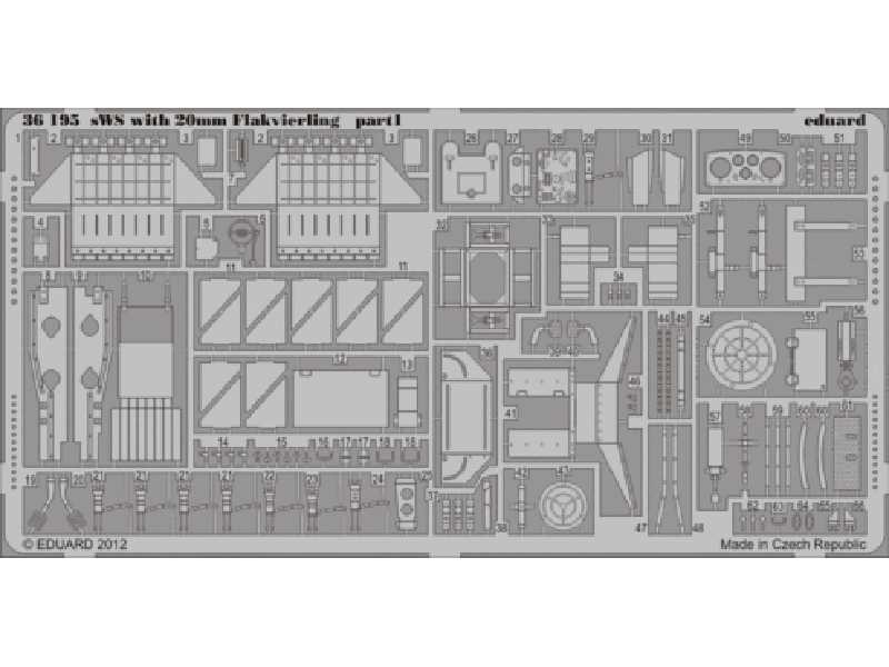 sWS with 20mm Flakvierling 1/35 - Great Wall Hobby - image 1